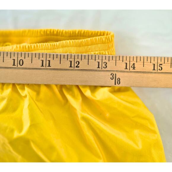 L L Bean Gortex Rain Work Gear Mens Med Yellow Jacket with Hood & Pants - Picture 10 of 12